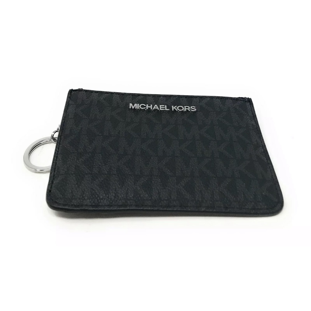 Michael Kors Jet Set Travel Small Leather Top Zip Coin Pouch With ID - Picture 6 of 16